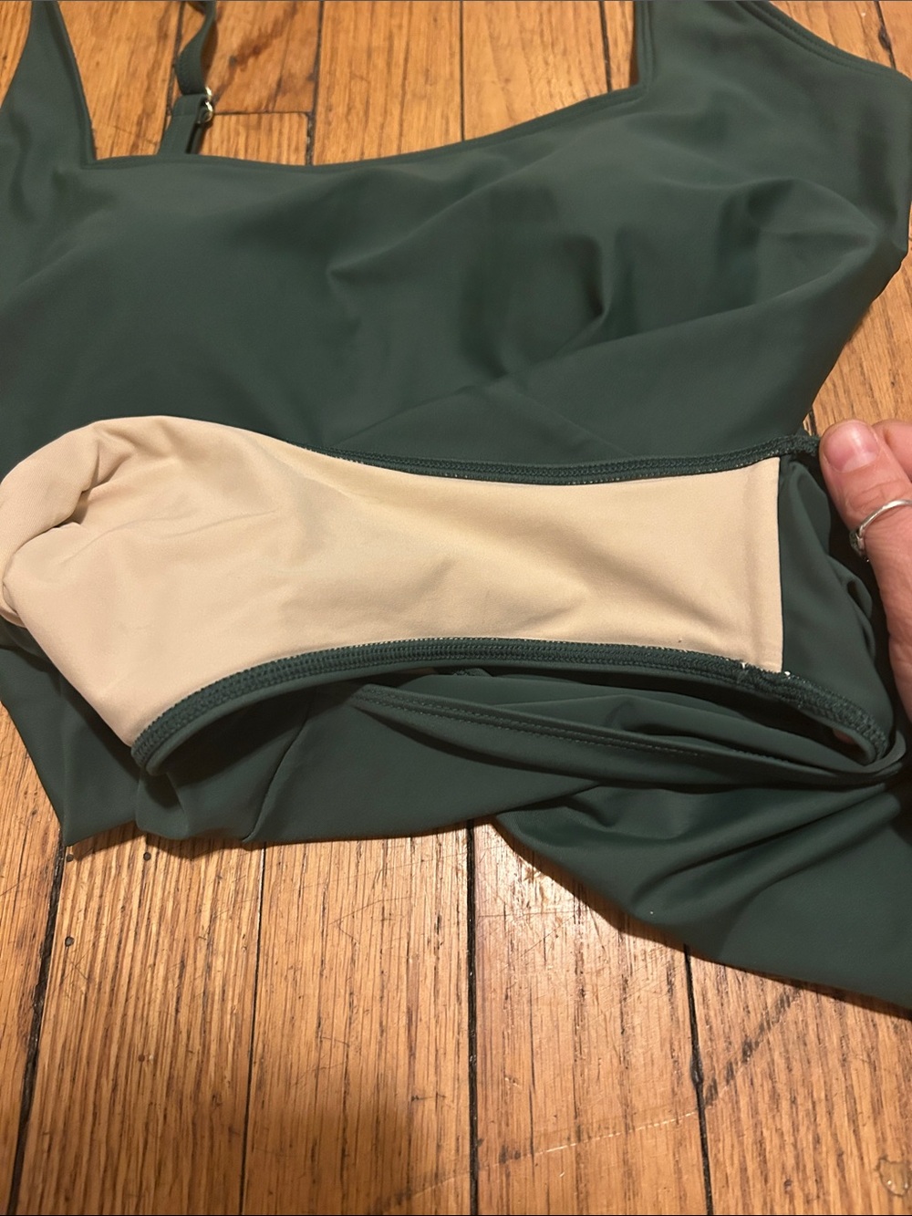 Summersalt Seaway Square Neck One Piece Swimsuit - size 10 - Picture 6 of 8